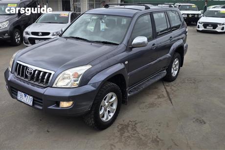 Grey 2004 Toyota Landcruiser Prado Wagon Gxl (4X4)