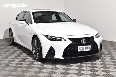 White 2021 Lexus IS350 Sedan F Sport