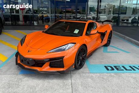 Orange 2024 Chevrolet Corvette Coupe Z06