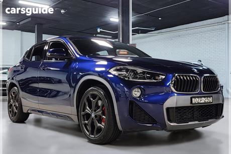 Blue 2018 BMW X2 Wagon Sdrive20I M Sport
