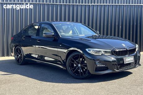 Black 2019 BMW 320I Sedan M Sport