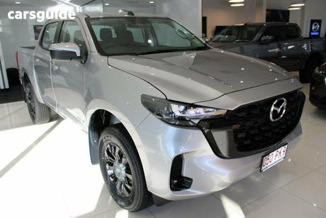 Silver 2025 Mazda BT-50 Dual Cab Pick-up Xt (4X4)