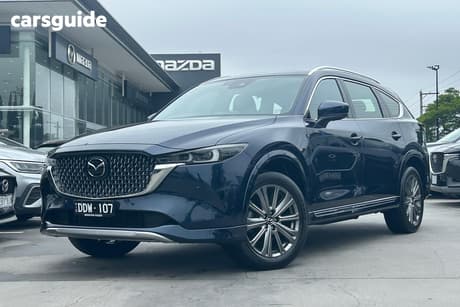 Blue 2023 Mazda CX-8 Wagon D35 Asaki (Awd)