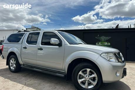 Silver 2012 Nissan Navara Dual Cab Pick-up St (4X2)