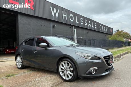 Grey 2014 Mazda 3 Hatchback Sp25 Astina