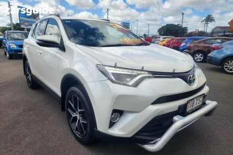 White 2016 Toyota RAV4 Wagon Gxl (4X4)