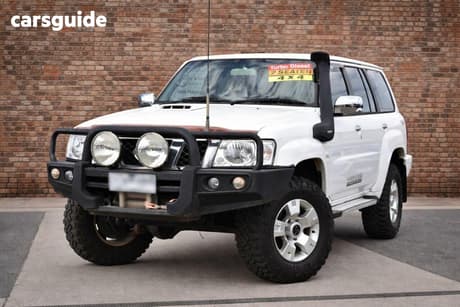 White 2012 Nissan Patrol Wagon St (4X4)