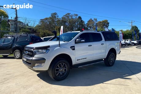 White 2016 Ford Ranger Dual Cab Pick-up Wildtrak 3.2 (4X4)