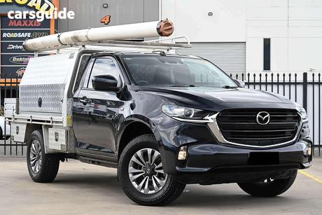 Black 2021 Mazda BT-50 Cab Chassis Xt (4X2)