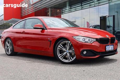 Red 2014 BMW 428I Coupe Sport Line