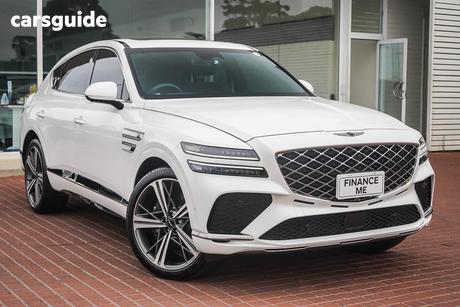 White 2024 Genesis GV80 Wagon 3.5T Awd Lux Coupe