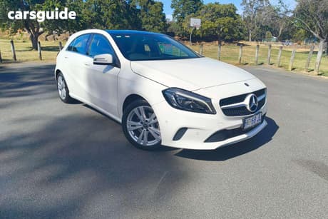 White 2018 Mercedes-Benz A180 Hatchback