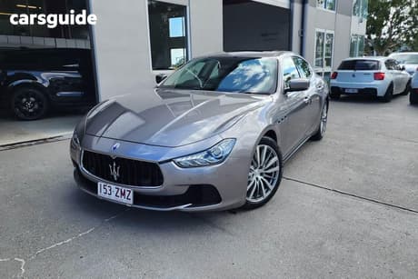 Silver 2016 Maserati Ghibli Sedan D