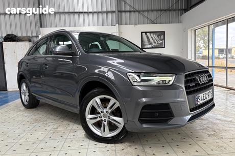 Grey 2016 Audi Q3 Wagon 2.0 Tfsi Sport Quattro (132Kw)