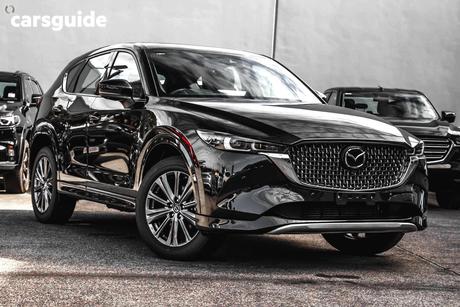 Black 2025 Mazda CX-5 Wagon G35 Akera Turbo (Awd)