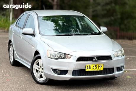 Silver 2008 Mitsubishi Lancer Sedan Vr