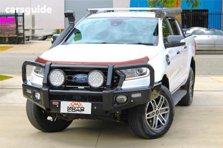 White 2019 Ford Ranger Double Cab Pick Up Wildtrak 3.2 (4X4)