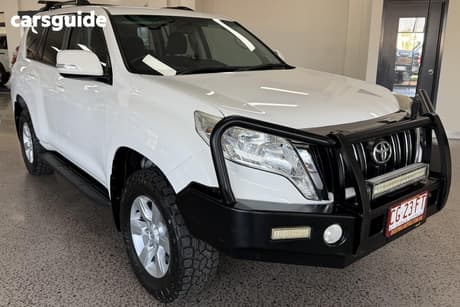 White 2016 Toyota Landcruiser Prado Wagon Gxl (4X4)