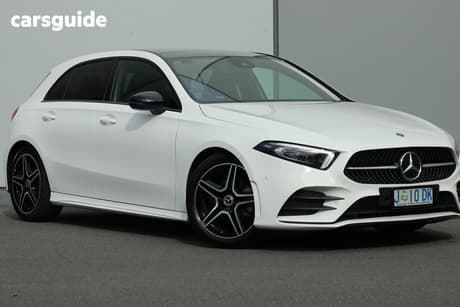 White 2020 Mercedes-Benz A180 Hatchback