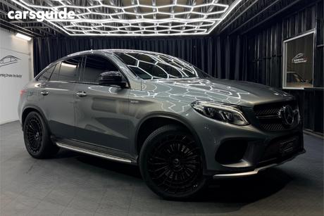 Grey 2016 Mercedes-Benz GLE450 Coupe Amg 4Matic