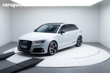 White 2016 Audi RS3 Hatchback Sportback Quattro