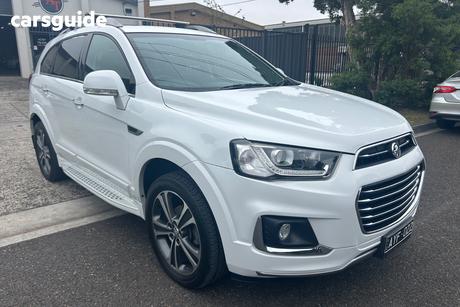 White 2017 Holden Captiva Wagon 7 Ltz (Awd)