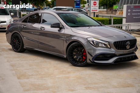 Grey 2019 Mercedes-Benz CLA45 Coupe S 4Matic+
