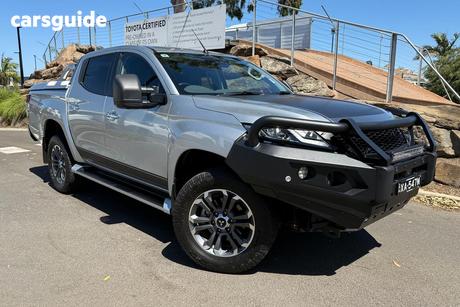 Silver 2019 Mitsubishi Triton Double Cab Pick Up Gls (4X4) Premium