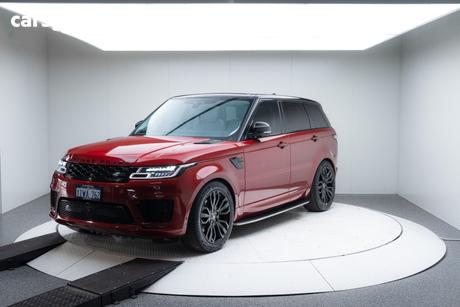 Red 2018 Land Rover Range Rover Sport SUV V8SC AUTOBIOGRAPHY DYNAMIC 4X4