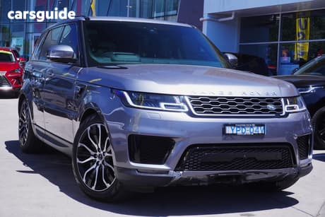 Grey 2021 Land Rover Range Rover Sport Wagon Di6 Se (183Kw)