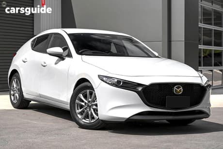 White 2026 Mazda Mazda3 Hatchback G20 Pure