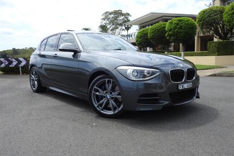 Grey 2013 BMW M135I Hatchback