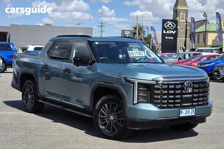 Green 2025 MG Mgu9 Double Cab Pick Up Explore Pro