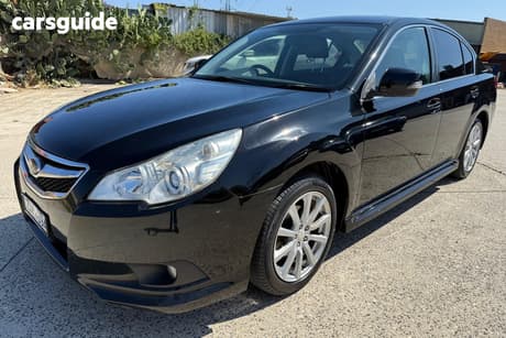 Black 2012 Subaru Liberty Sedan 2.5I