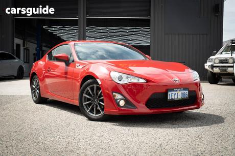 Red 2016 Toyota 86 Coupe Gt