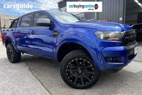 Blue 2016 Ford Ranger Dual Cab Utility Xls 3.2 (4X4)