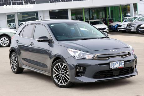 Grey 2021 Kia RIO Hatchback Gt-Line