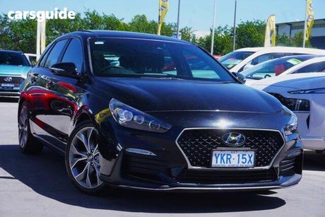 Black 2018 Hyundai I30 Hatchback N Line Premium