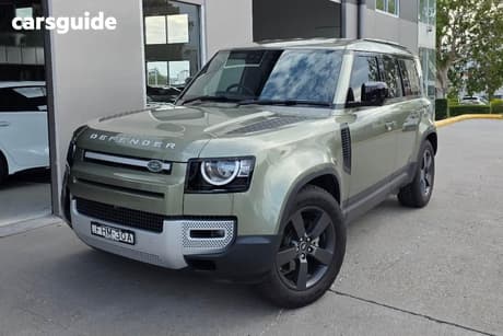 Green 2023 Land Rover Defender Wagon 110 P300 S (221Kw)