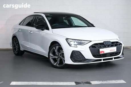 White 2024 Audi A3 Sedan 35 Tfsi S Line (Mhev)