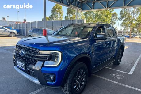 Blue 2025 Ford Ranger Double Cab Pick Up Wildtrak X 2.0 (4X4)