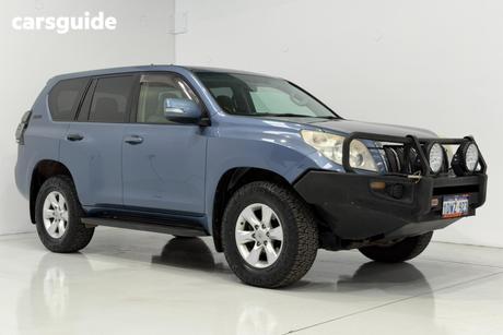 Blue 2012 Toyota Landcruiser Prado Wagon Gxl (4X4)