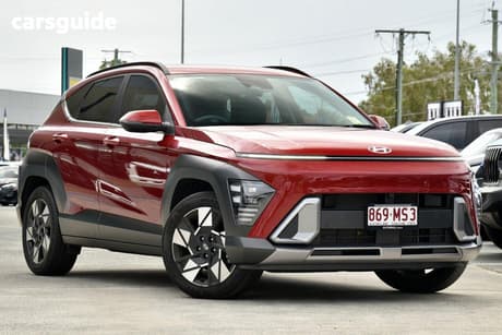 Red 2025 Hyundai Kona Wagon Premium