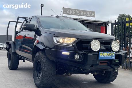 Black 2016 Ford Ranger Dual Cab Utility Xlt 3.2 (4X4)