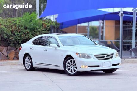 White 2006 Lexus LS430 Sedan
