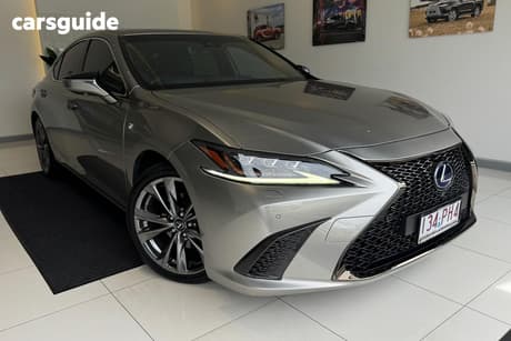 Silver 2020 Lexus ES300H Sedan F Sport (Hybrid)