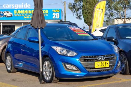 Blue 2016 Hyundai I30 Hatchback Active