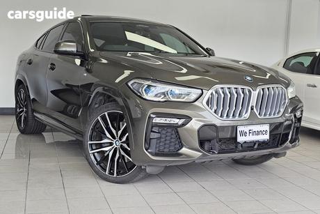 Brown 2021 BMW X6 Coupe Xdrive30D M Sport