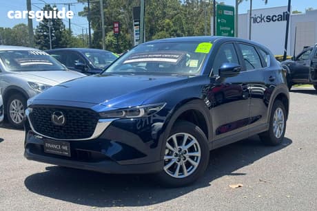 Blue 2024 Mazda CX-5 Wagon G20 Maxx (Fwd)
