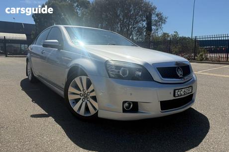 Silver 2009 Holden Caprice Sedan